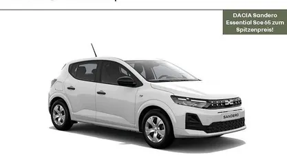 Neu Dacia Sandero Essentiel 67 PS (49 kW) 2026 Weiß Limousine