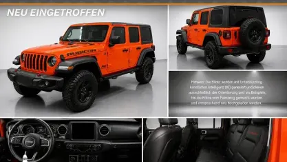 Occasion Jeep Wrangler Rubicon 200 ch (147 kW) 2019 Orange SUV