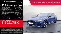 Gebraucht 2025 Audi RS6 Performance Kombi | 153.888 €