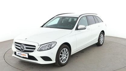 Gebraucht Mercedes C180 122 PS (89 kW) 2019 Weiß Kombi