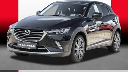 Gebraucht Mazda CX-3 Sports-Line 120 PS (88 kW) 2018 Jet black SUV