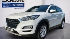 Polar white / sol Gebraucht 2019 Hyundai Tucson Trend SUV | 20.990 € (Fairer Preis)