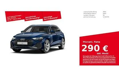 Gebraucht Audi A3 S-Line 204 PS (150 kW) 2025 Limousine