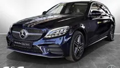 Cavansitblau metallic Gebraucht 2021 Mercedes C300e AMG Kombi | 25.990 € (Fairer Preis)