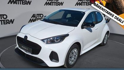 Ny Mazda 2 Prime-Line 116 HK (85 kW) 2025 Hvid Hatchback