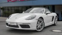 Weiß Gebraucht 2024 Porsche 718 Boxster Cabrio | 79.488 € (Etwas zu teuer)