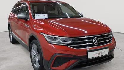 Kings red metallic Gebraucht 2022 VW Tiguan Allspace Life SUV | 31.790 € (Guter Preis)