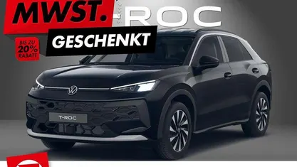 Grenadillschwarz metallic Neu 2025 VW T-Roc Life SUV | 32.482 € (Fairer Preis)
