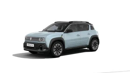 Kumulusblau mit schwarzem dach (blau) Neu 2025 Renault 4 E-Tech Iconic SUV | 35.390 € (Fairer Preis)