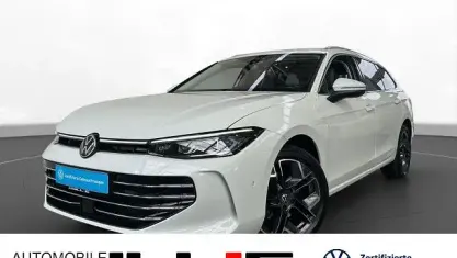 Gebraucht VW Passat Elegance 150 PS (110 kW) 2024 Pure white (weiß) Kombi
