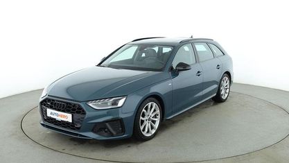 Usado Audi A4 S-Line 286 CV (210 kW) 2021 Azul Familiar