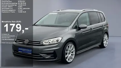 Gebraucht VW Touran Comfortline 150 PS (110 kW) 2019 Grau met Van / Kleinbus