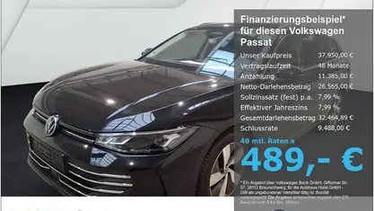Gebraucht VW Passat Business 150 PS (110 kW) 2025 Kombi