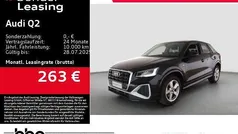 Mythosschwarz metallic Gebraucht 2024 Audi Q2 S-Line SUV | 30.930 € (Fairer Preis)