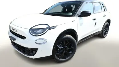 Neu Fiat 600 Sport 136 PS (100 kW) 2026 Gelato weiß / dach schwarz SUV