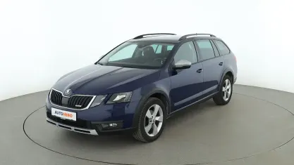 Gebraucht Skoda Octavia Scout 4x4 150 PS (110 kW) 2018 Blau Kombi