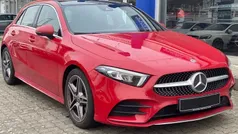 Rot Gebraucht 2018 Mercedes A200 AMG line Limousine | 19.990 € (Fairer Preis)