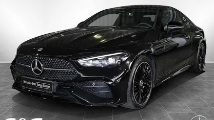 Metalliclack obsidianschwarz Gebraucht 2025 Mercedes CLE220 AMG Coupé | 54.990 € (Superpreis)