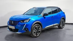 Blau Gebraucht 2021 Peugeot e-2008 GT SUV | 17.850 € (Fairer Preis)