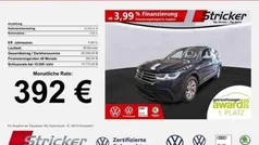 Schwarz (deep black perleffekt) Gebraucht 2022 VW Tiguan Allspace Life SUV | 32.950 € (Superpreis)