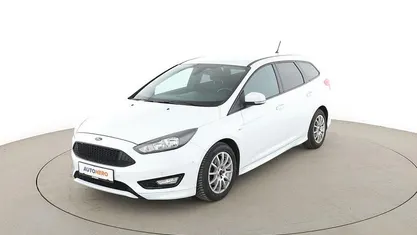 Gebraucht Ford Focus ST-Line 2018 Weiß Kombi