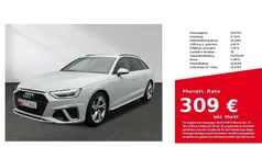 Weiß Gebraucht 2023 Audi A4 S-Line Kombi | 29.970 € (Superpreis)