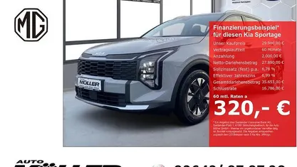 Neu Kia Sportage Vision 150 PS (110 kW) 2026 Blau SUV