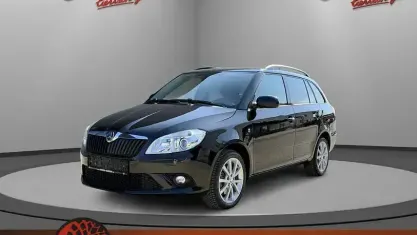 Brugt Skoda Fabia Ambition 105 HK (77 kW) 2014 Sort Stationcar