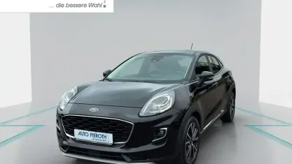 Käytetty Ford Puma Titanium 125 HP (91 kW) 2021 Musta Katumaasturi