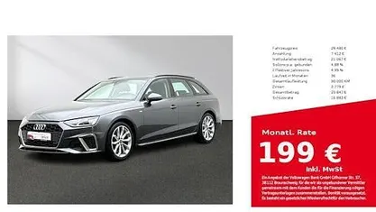 Gebraucht Audi A4 S-Line 150 PS (110 kW) 2023 Kombi