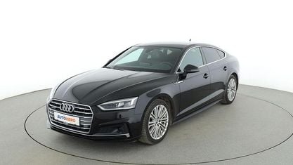 Używany Audi A5 Sportback S-Line 190 KM (139 kW) 2018 Czarny Hatchback