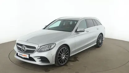 Gebraucht Mercedes C180 AMG line 156 PS (114 kW) 2020 Grau Kombi