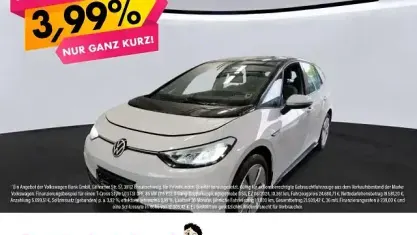 Gebraucht VW ID.3 Pro Performance 150 kW (204 PS) 2021 Gletscherweiß metallic Kleinwagen