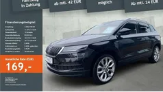 Schwarz Gebraucht 2021 Skoda Karoq Clever SUV | 26.380 € (Fairer Preis)