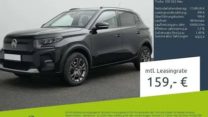 Perlaneraschwarz Gebraucht 2025 Citroën C3 Kleinwagen | 17.690 € (Guter Preis)