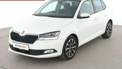 Gebraucht Skoda Fabia Best of 95 PS (69 kW) 2020 Weiß Kleinwagen