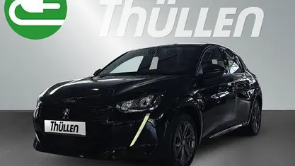 Gebraucht Peugeot e-208 Allure 100 kW (136 PS) 2023 Schwarz Kleinwagen