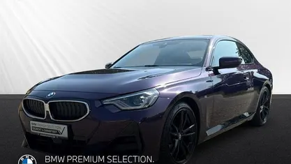 Gebraucht BMW 218 M Sport 156 PS (114 kW) 2024 Thundernight metallic (violett) Coupé
