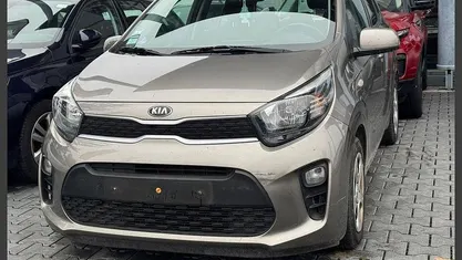 Gebraucht Kia Picanto Active 67 PS (49 kW) 2019 Silber (titanium silver) Kleinwagen