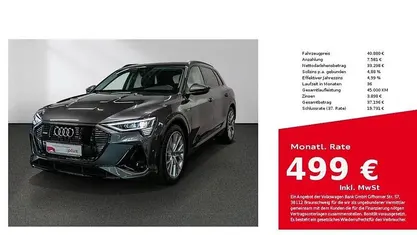 Daytonagrau perleffekt Gebraucht 2023 Audi e-tron S-Line SUV | 40.880 € (Fairer Preis)