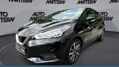 Gebraucht Nissan Micra Acenta 71 PS (52 kW) 2017 Schwarz Kleinwagen