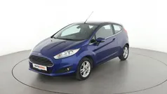 Blau Gebraucht 2016 Ford Fiesta Titanium Kleinwagen | 8.490 € (Fairer Preis)