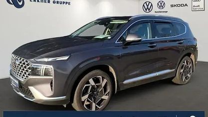 Käytetty Hyundai Santa Fe Prime 202 HP (148 kW) 2021 Sininen Katumaasturi