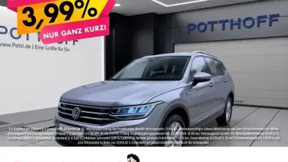 Gebraucht VW Tiguan Allspace Life 150 PS (110 kW) 2024 Silber SUV