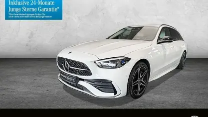 Gebraucht Mercedes C300e Night 313 PS (230 kW) 2023 Weiß Limousine