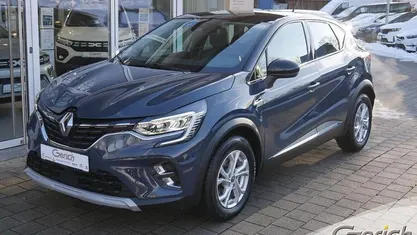 Aquamarinblau metallic/dach blackpearlschwarz Gebraucht 2021 Renault Captur Intens SUV | 14.900 € (Fairer Preis)