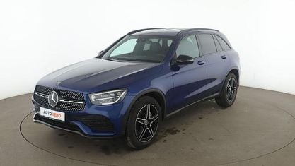 Gebraucht Mercedes GLC200 AMG line 163 PS (119 kW) 2019 Blau SUV