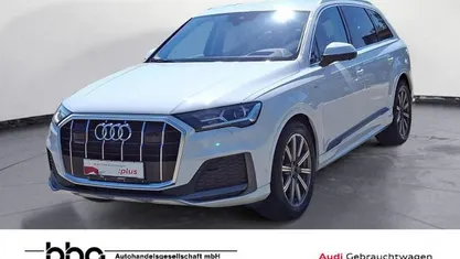 Second-hand Audi Q7 S-Line 286 CP (210 kW) 2022 Alb SUV