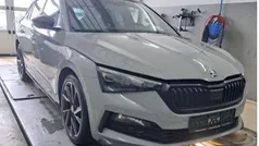 Grau Gebraucht 2021 Skoda Scala Monte Carlo Kleinwagen | 19.754 € (Fairer Preis)