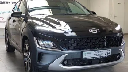 Schwarz Gebraucht 2023 Hyundai Kona SUV | 23.680 € (Fairer Preis)